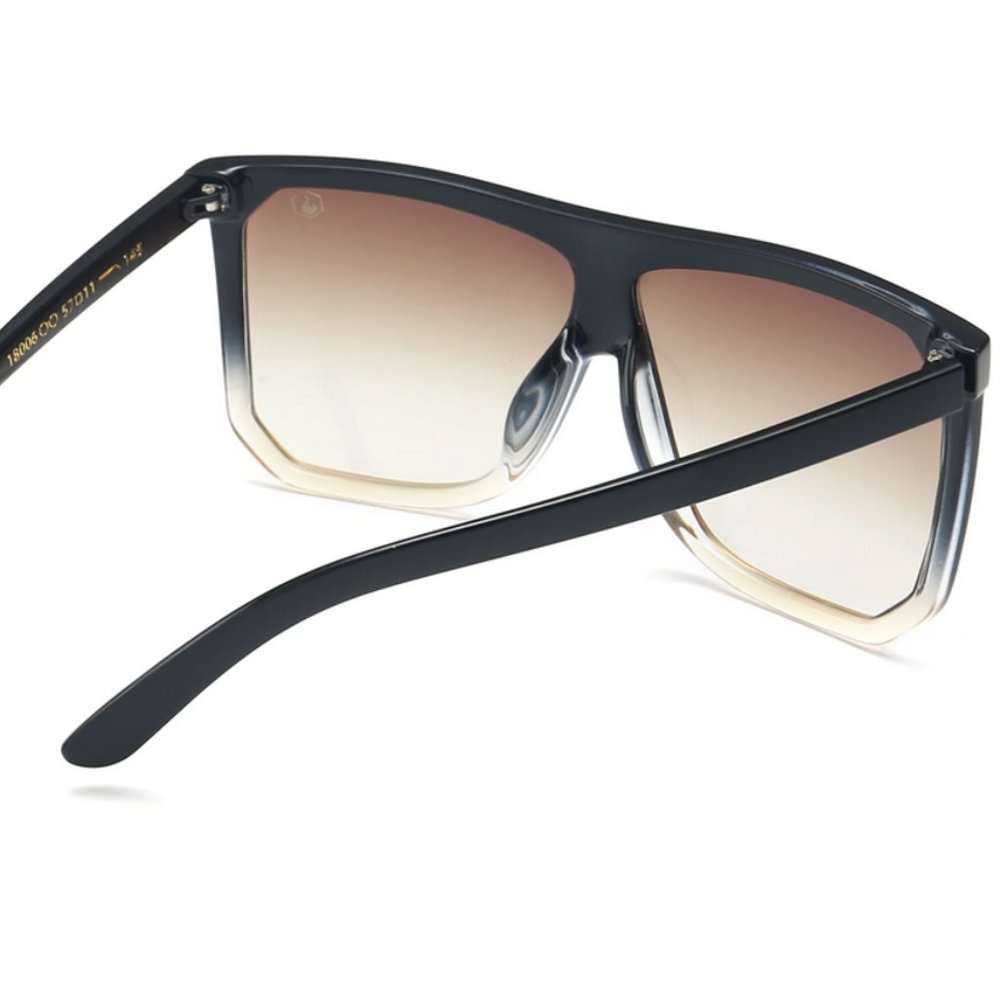 Bonfire Ignite Shades in Gradient Black. Oversized frame. UV 400 protection. New - Picture 4 of 9